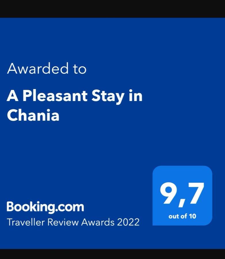 A Pleasant Stay In Chania Chrissi Akti Chania Exterior foto
